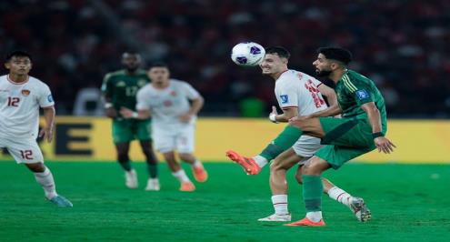 "الأخضر" في خطر.. إندونيسيا تهزم السعودية بتصفيات المونديال